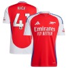 Officiële Voetbalshirt Arsenal Rice 41 Thuis 2024-25 - Heren